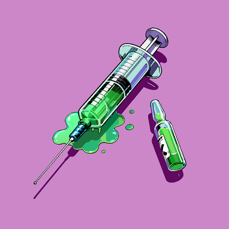 Broken Venom Syringe