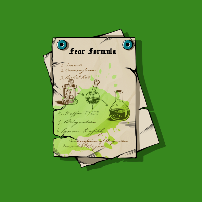 Fear Toxin Formula Fragment