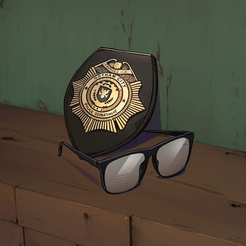 Gordon's Police Badge