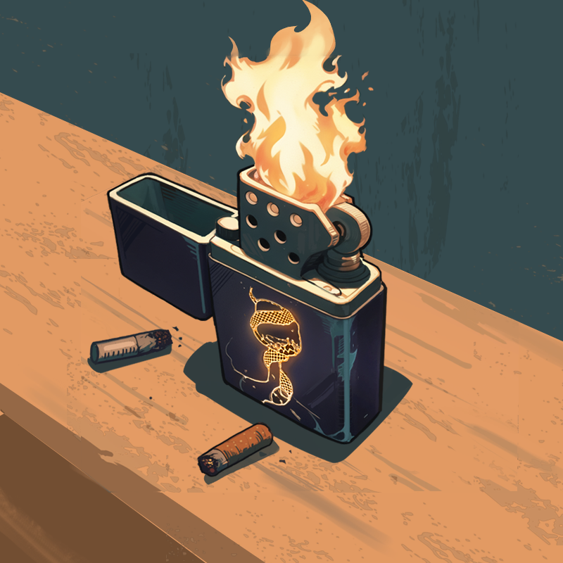 Hellblazer's Lighter